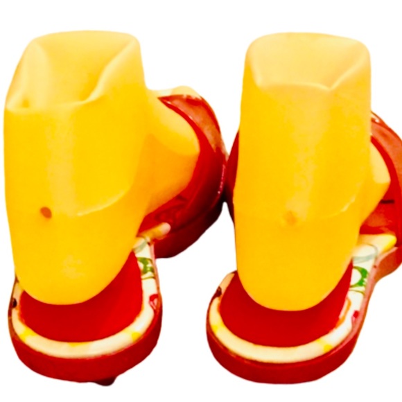 💯% Authentic Coach Jelly Logo Kitten Heel Sandals - Picture 5 of 6